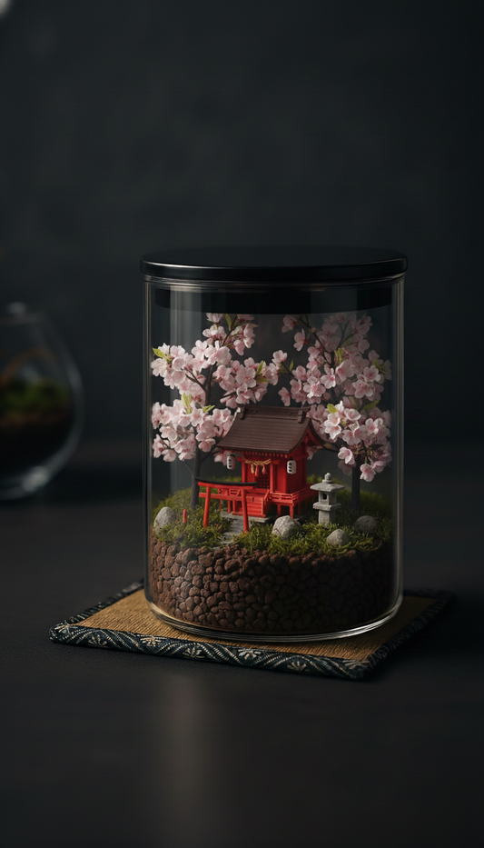 Sakura Jar. M size